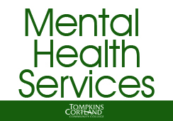 Mental Health Services at Tompkins Cortland Community College