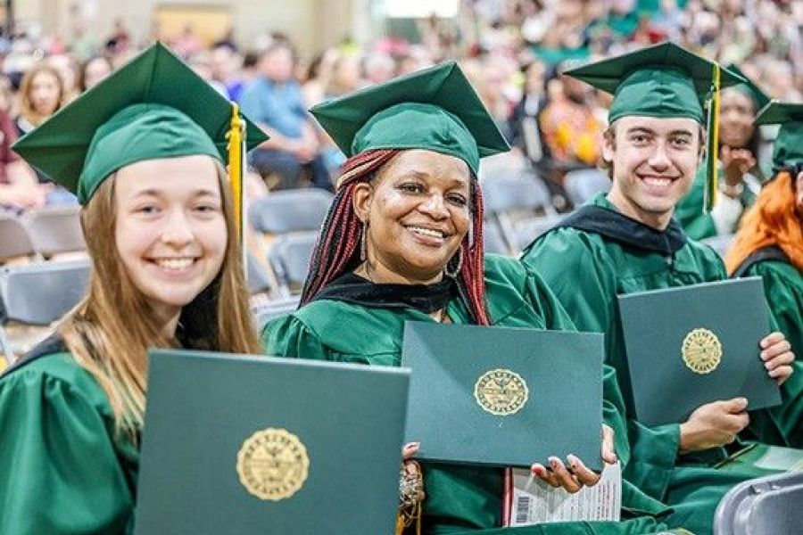 TC3 Grads with diplomas