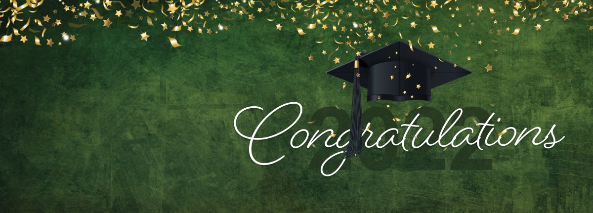 graduate cap with congratulations