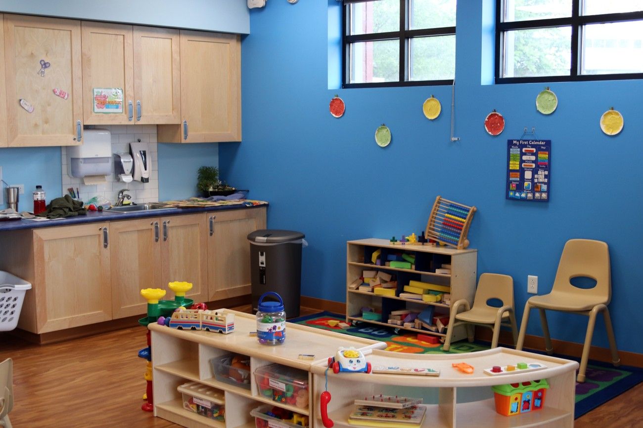 Play room in the Childcare Center
