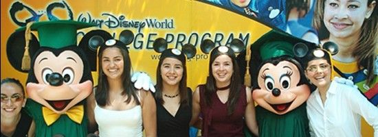 Students in Disney College Program