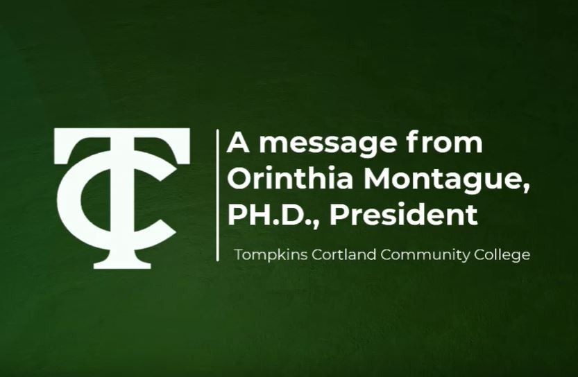 President Montague message